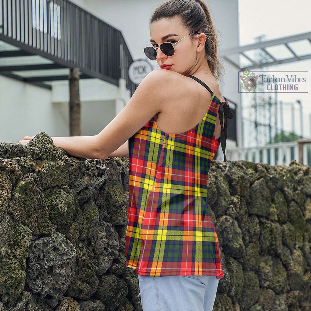 Dewar Tartan Loose Halter Neck Camisole - Tartan Vibes Clothing