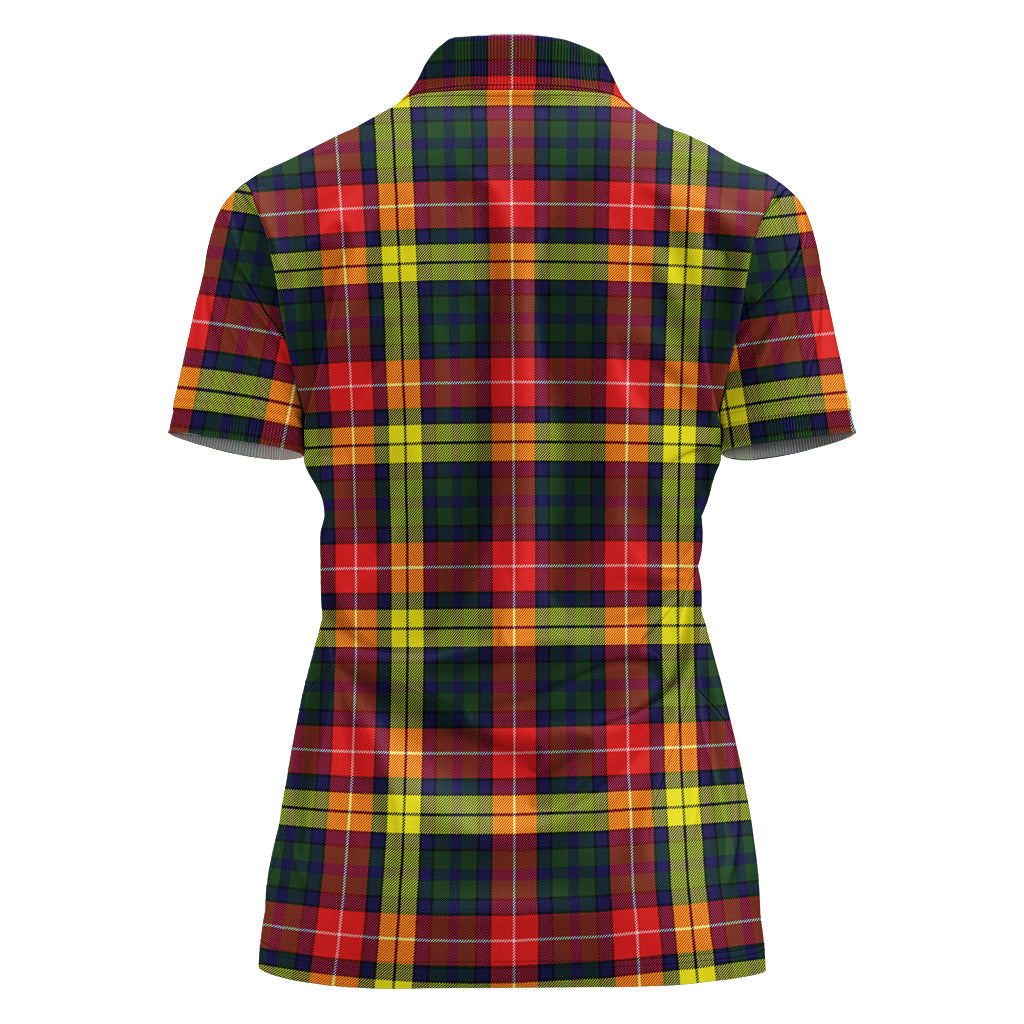 Dewar Tartan Polo Shirt For Women - Tartan Vibes Clothing