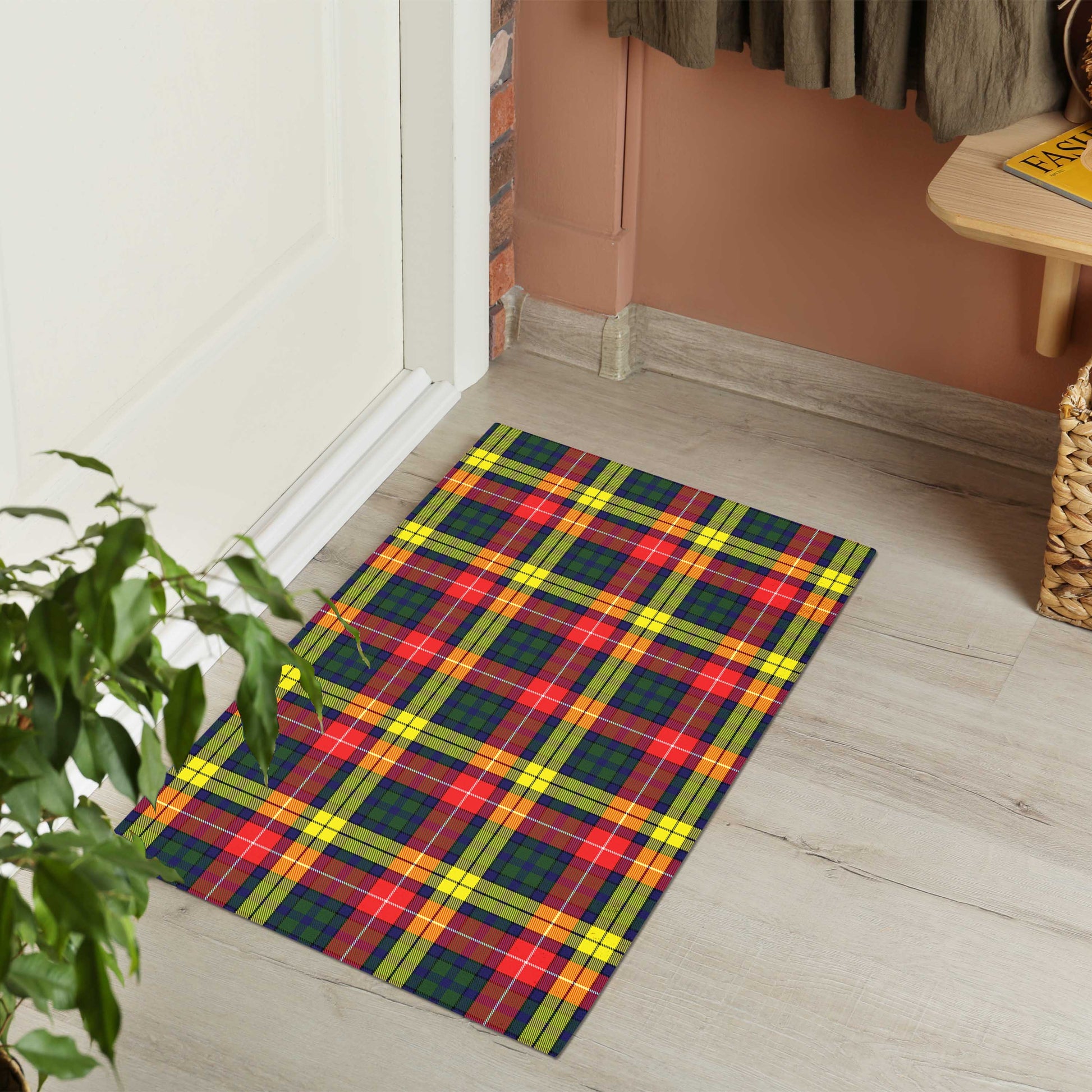 Dewar Tartan Rubber Doormat - Tartan Vibes Clothing