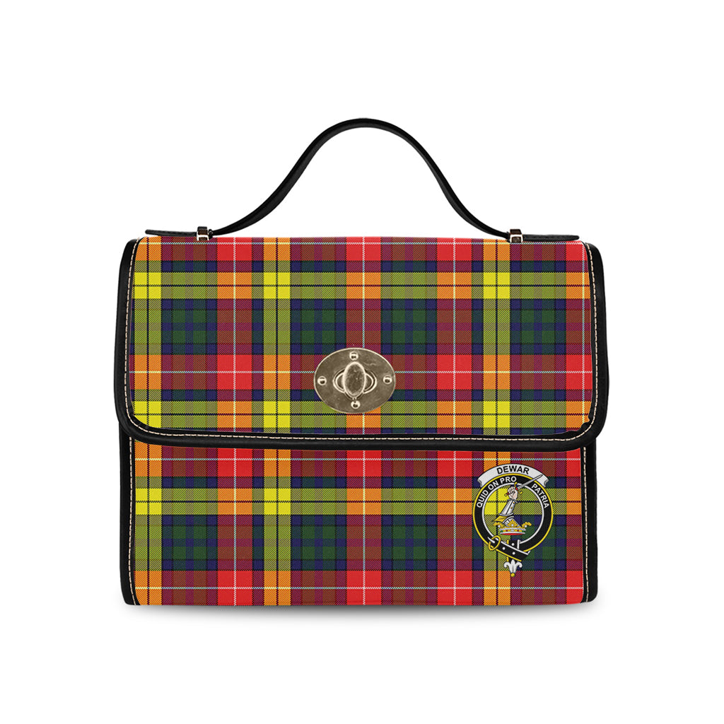 dewar-tartan-leather-strap-waterproof-canvas-bag-with-family-crest