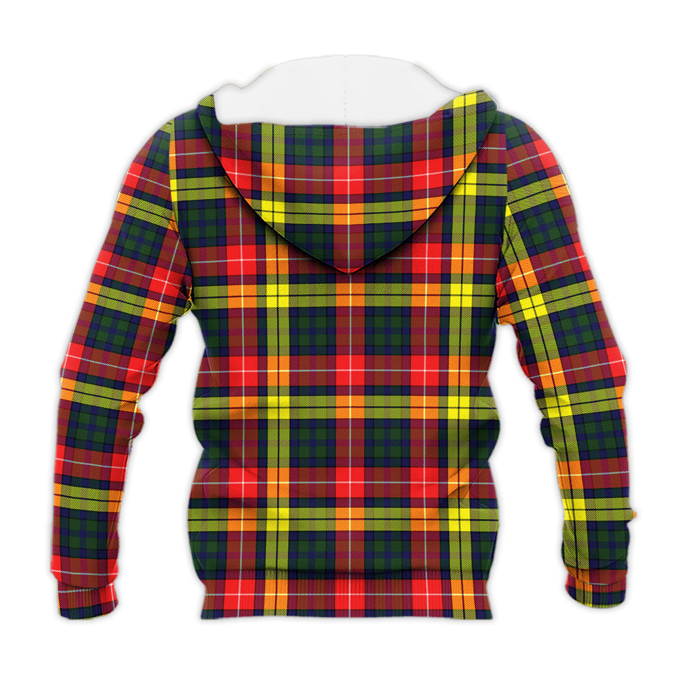 Dewar Tartan Knitted Hoodie - Tartan Vibes Clothing