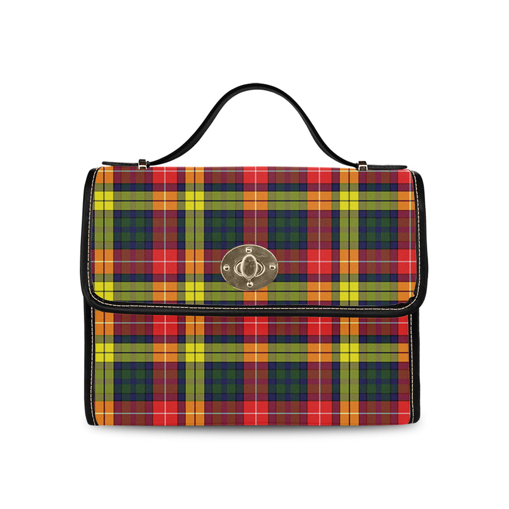 dewar-tartan-leather-strap-waterproof-canvas-bag
