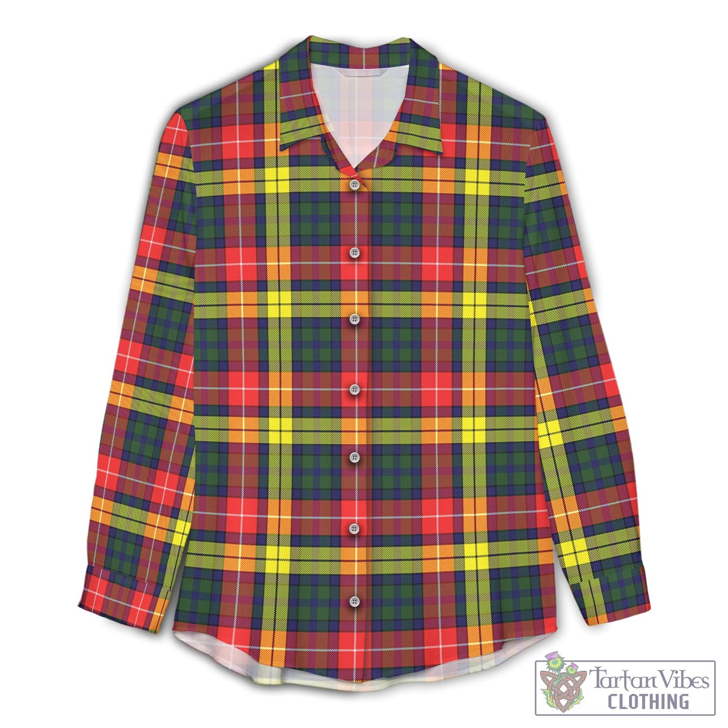 Dewar Tartan Women's Casual Shirt - Tartan Vibes Clothing