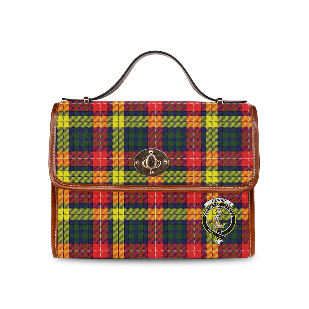 dewar-tartan-leather-strap-waterproof-canvas-bag-with-family-crest
