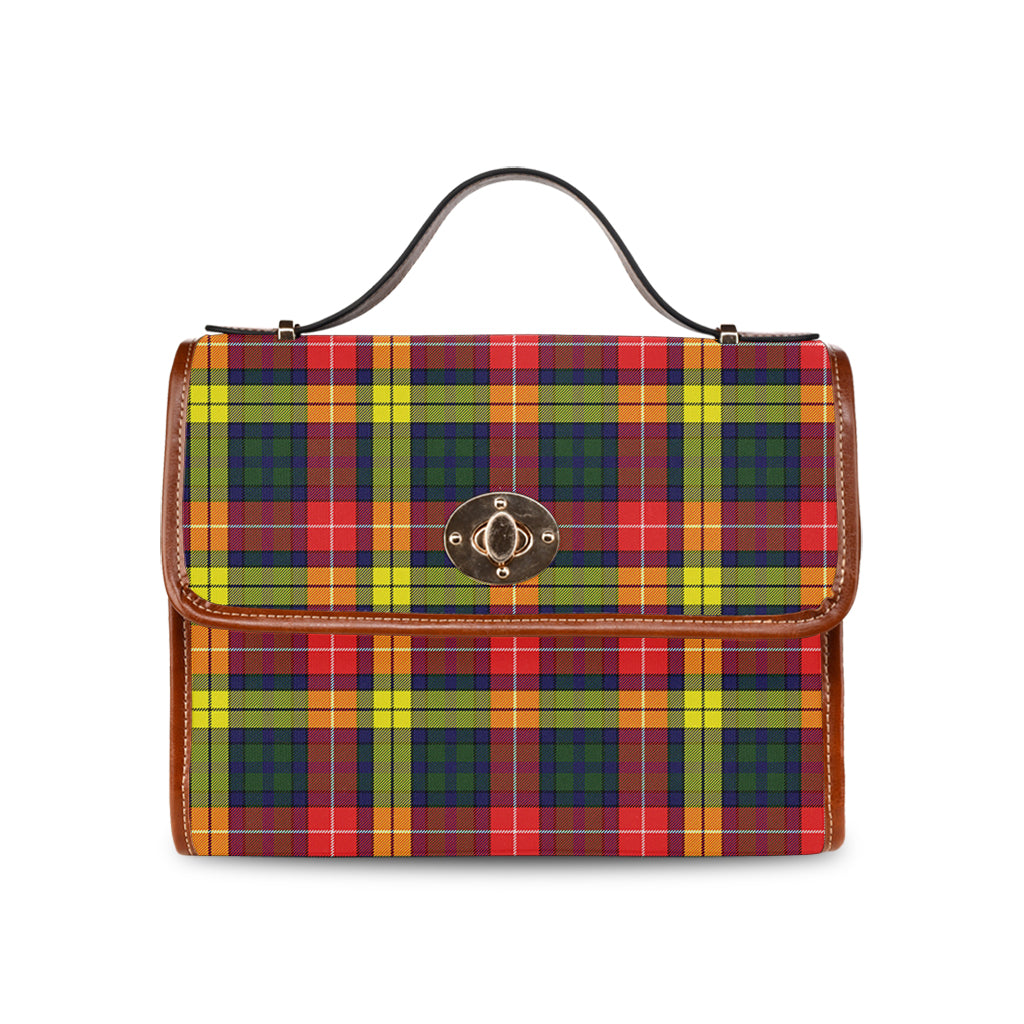 dewar-tartan-leather-strap-waterproof-canvas-bag