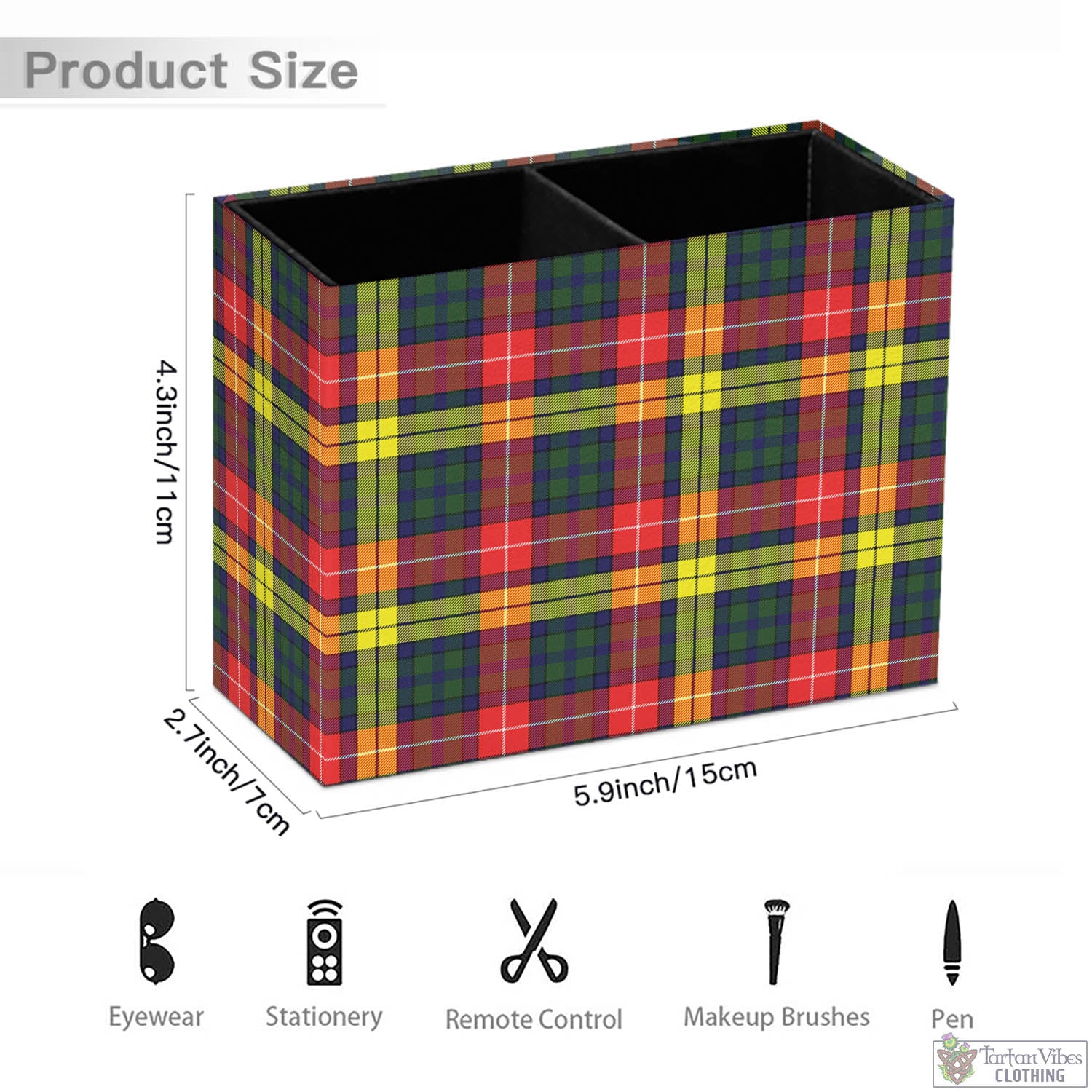 Dewar Tartan Pen Holder - Tartan Vibes Clothing