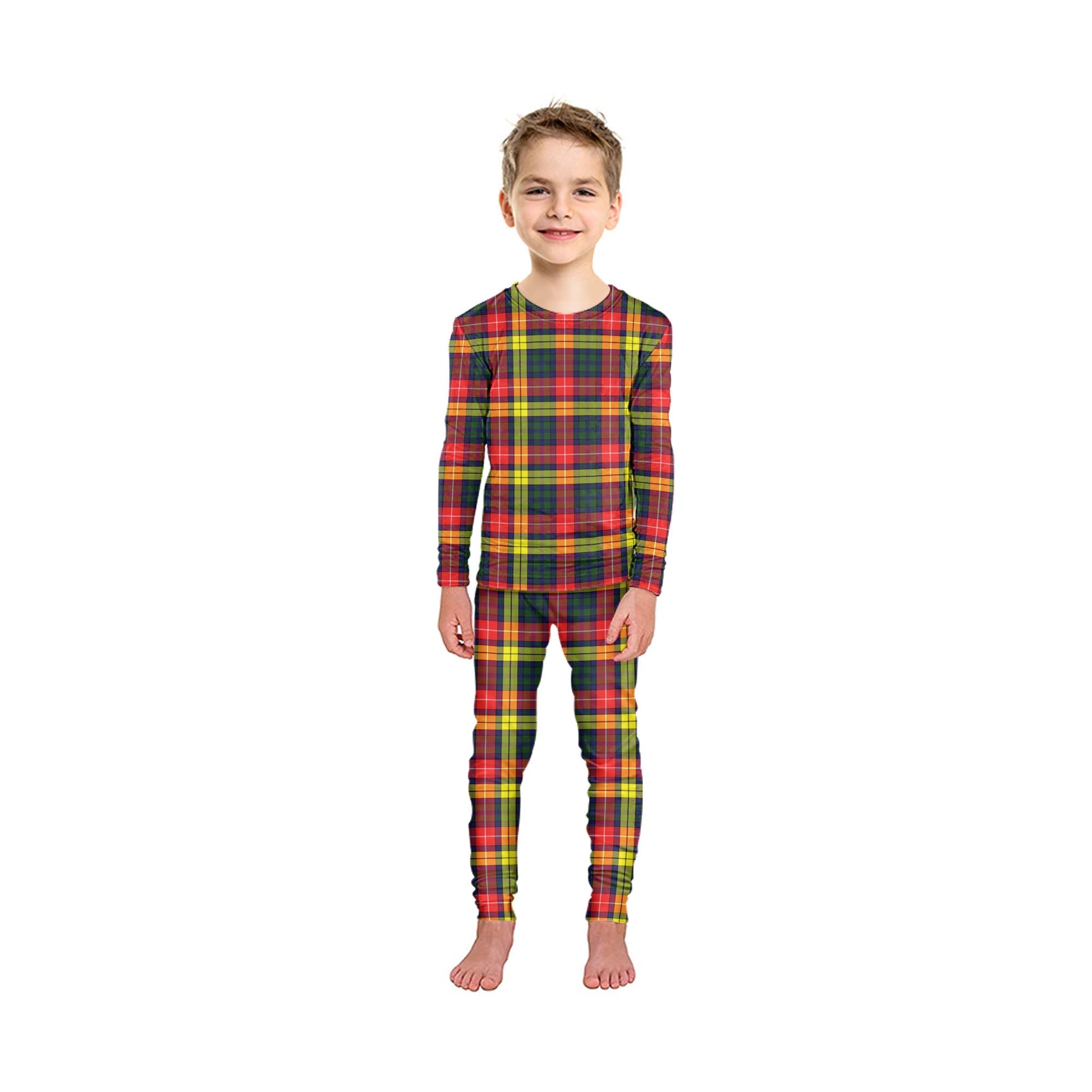 Dewar Tartan Pajamas Family Set - Tartan Vibes Clothing