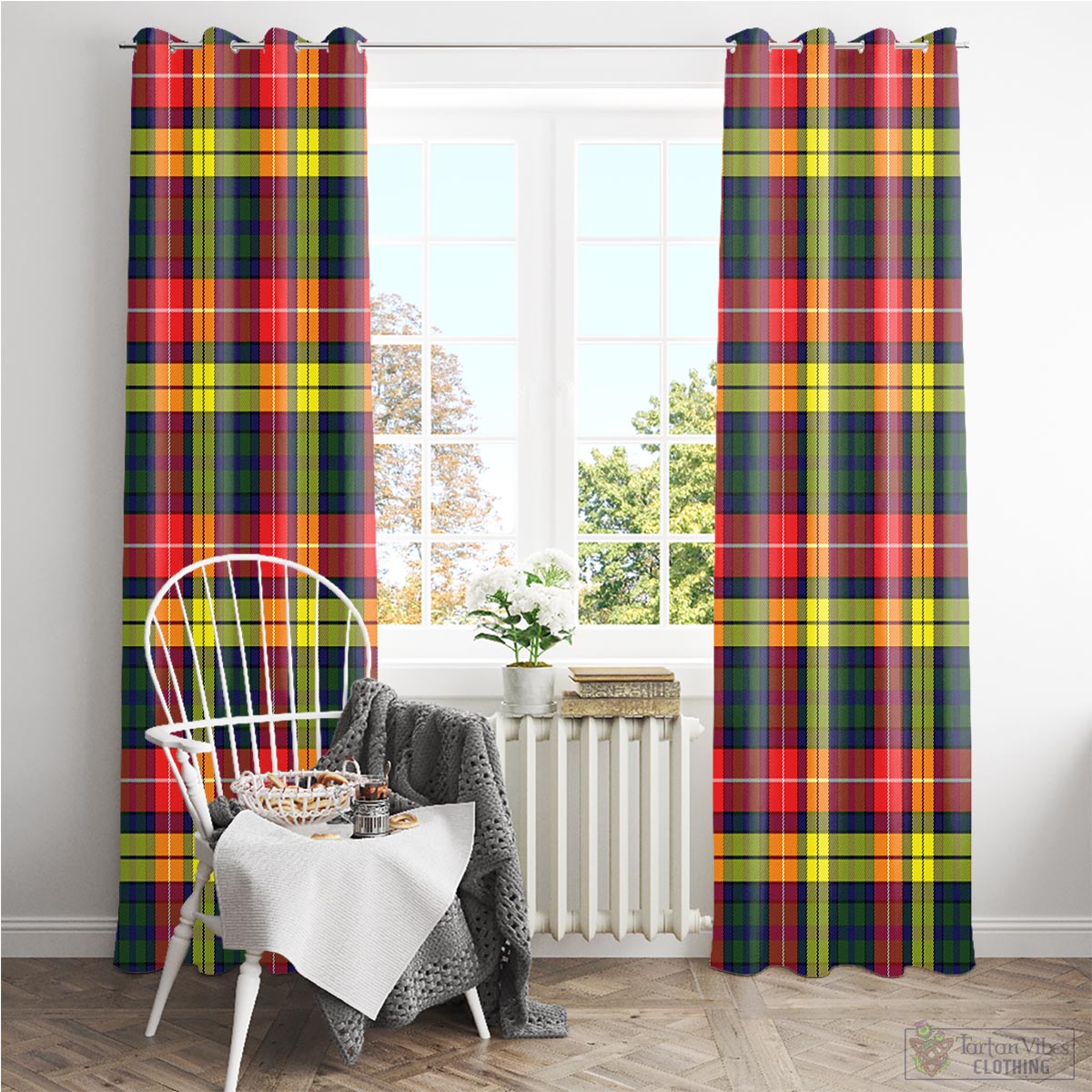 Dewar Tartan Window Curtain