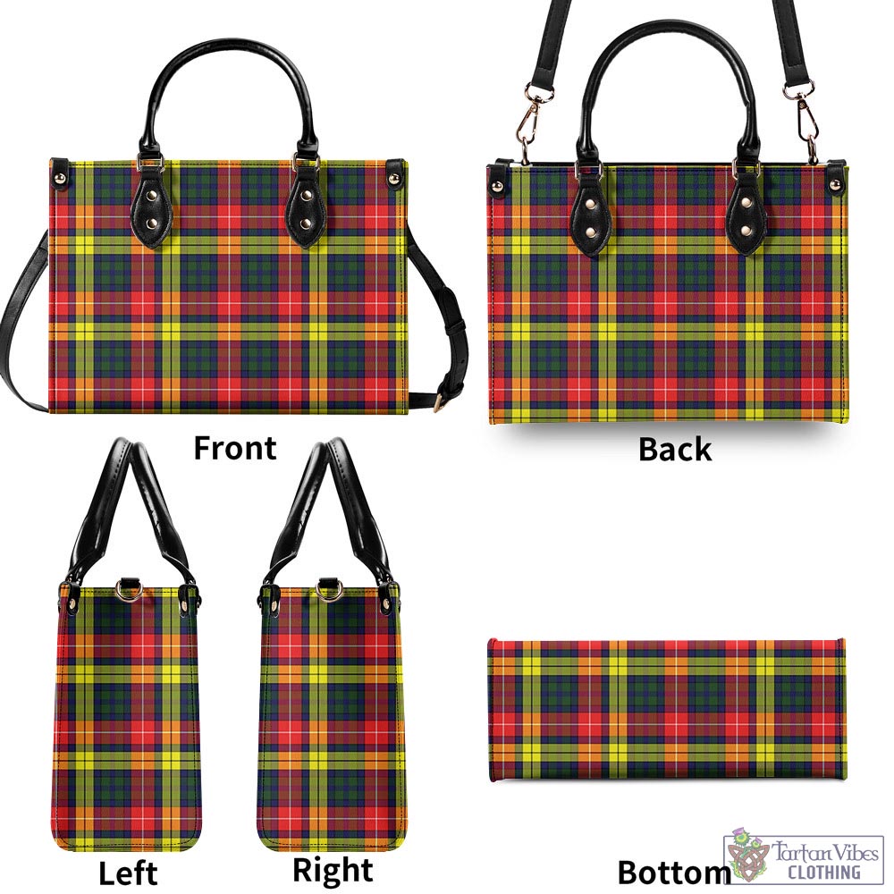 Dewar Tartan Luxury Leather Handbags - Tartan Vibes Clothing