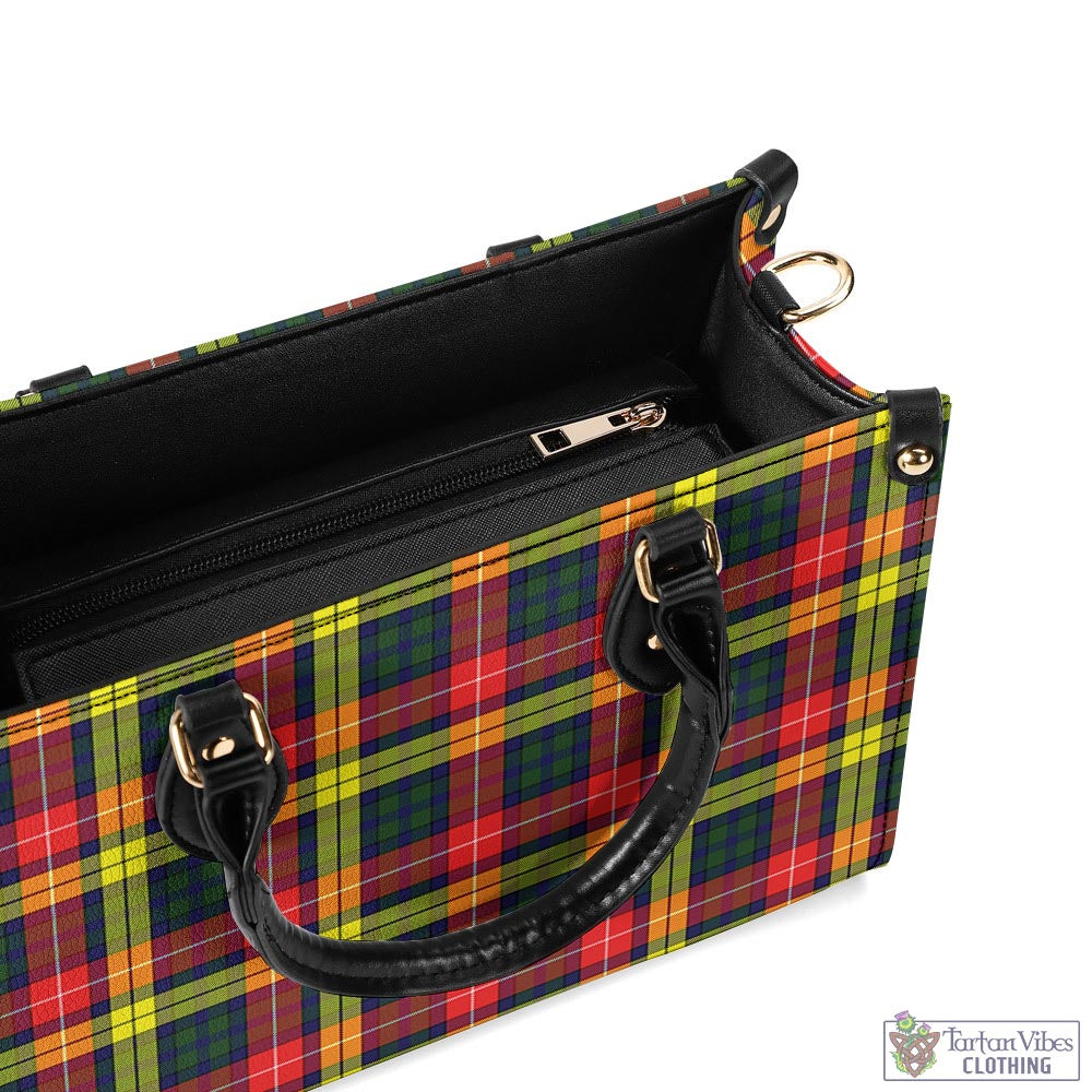 Dewar Tartan Luxury Leather Handbags - Tartan Vibes Clothing