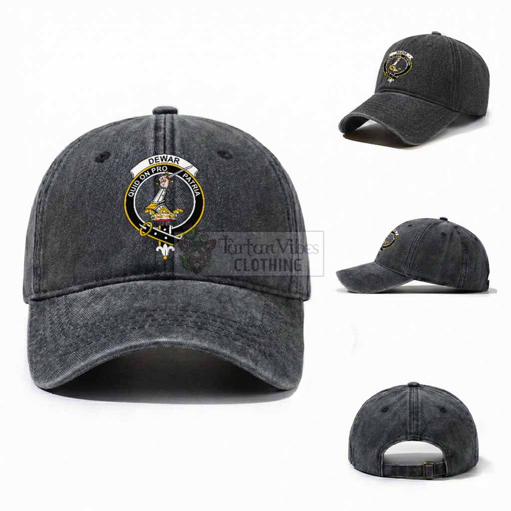 Dewar Scottish Clan Crest Washed Baseball Cap