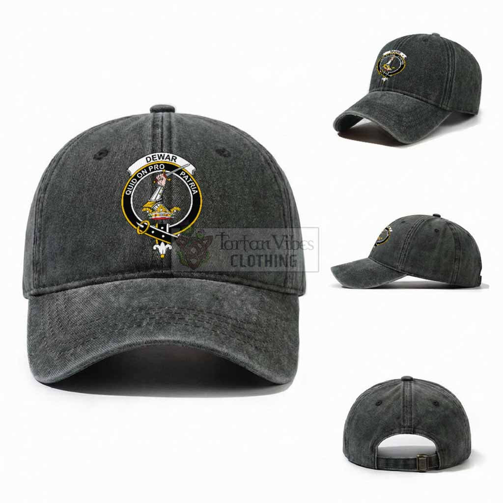 Dewar Scottish Clan Crest Washed Baseball Cap