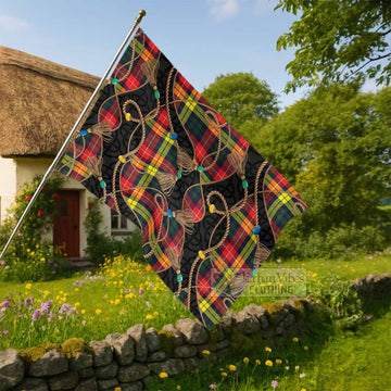 Dewar Scottish Tartan Twisted Ropes Stylized House Flag - Tartan Vibes Clothing