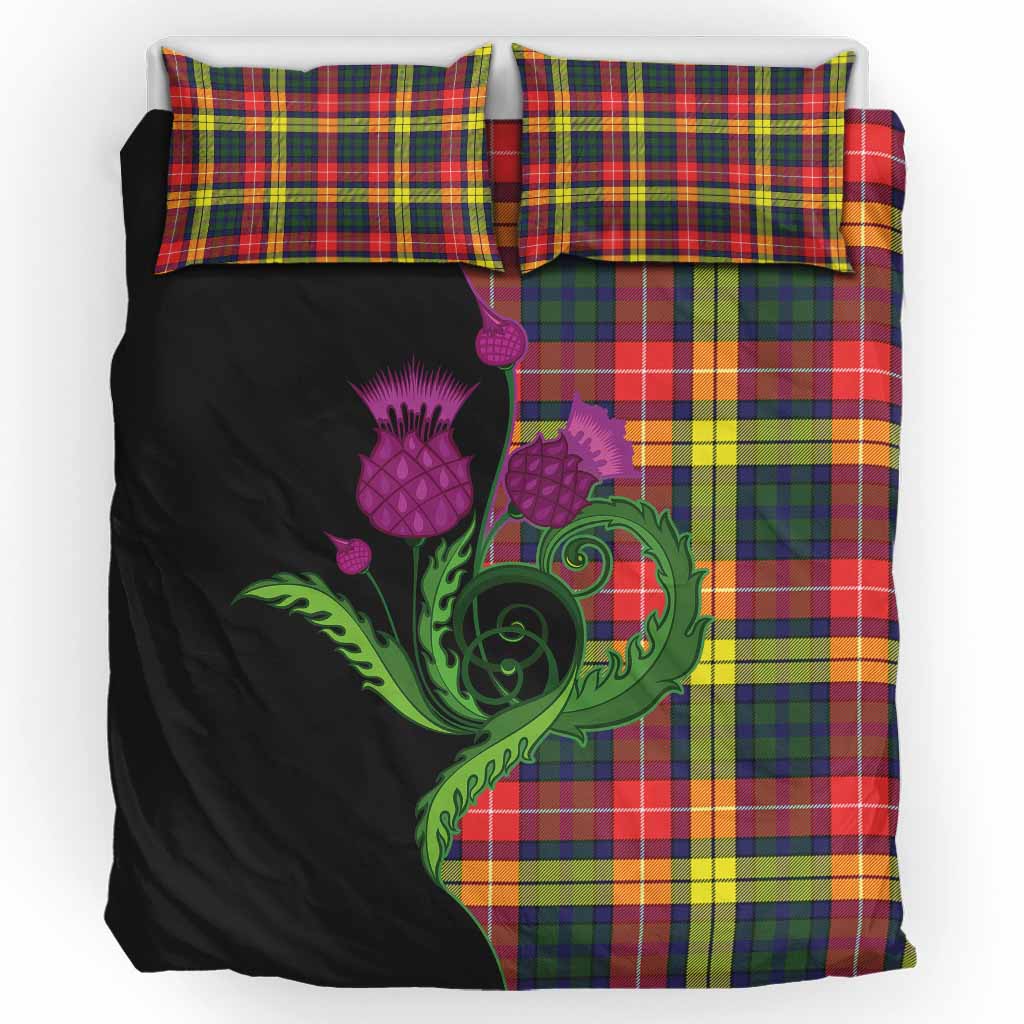 Dewar Tartan Bedding Set Traditional Scottish Thistle UK Bedding Set UK King 91*87 inch - Tartan Vibes Clothing