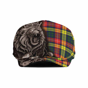Dewar Tartan Flat Cap, Jeff Cap Roaring Lion Heritage