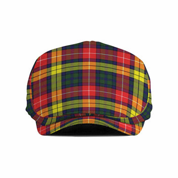 Dewar Tartan Jeff Cap, Tartan Flat Cap