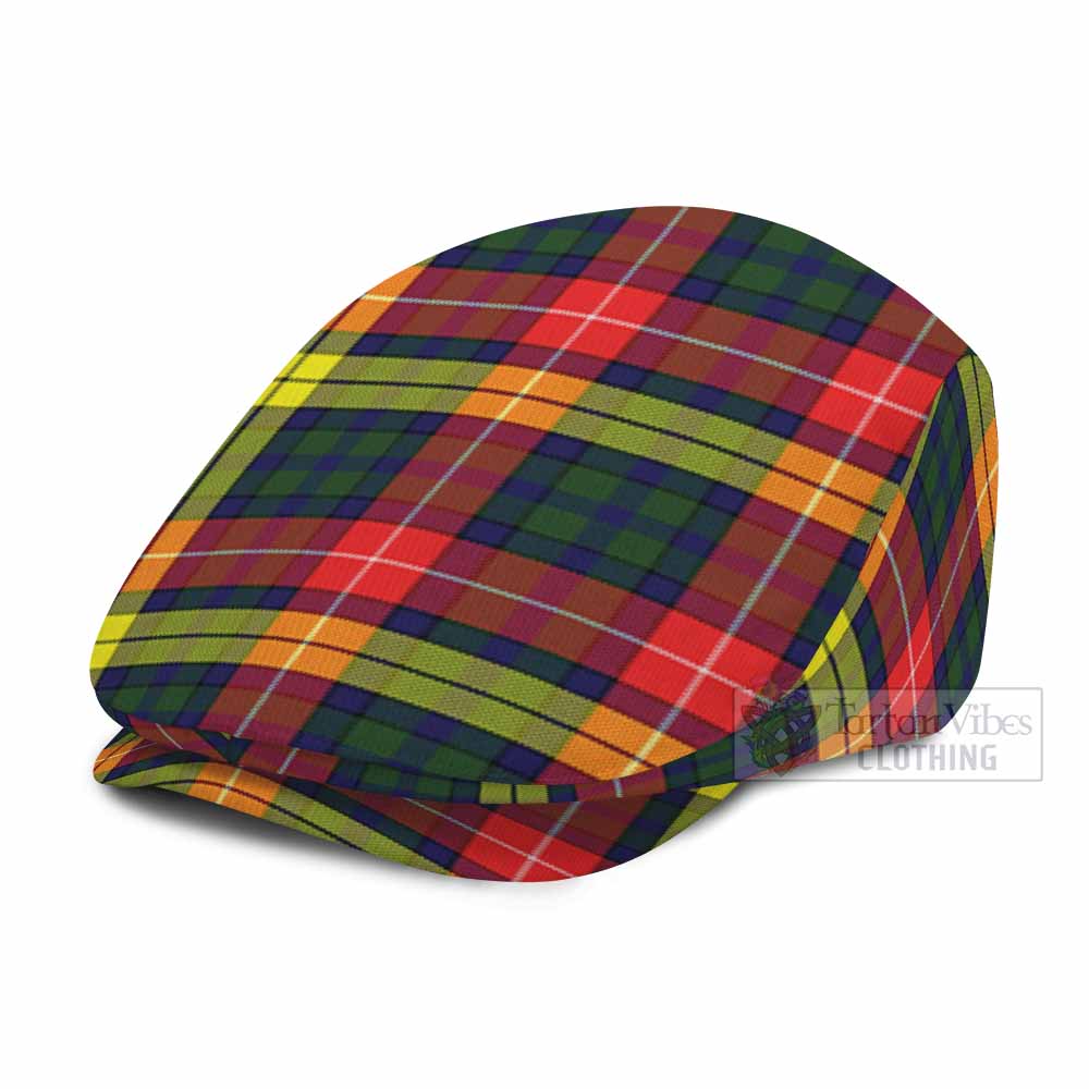 Dewar Tartan Jeff Cap, Tartan Flat Cap