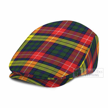 Dewar Tartan Jeff Cap, Tartan Flat Cap