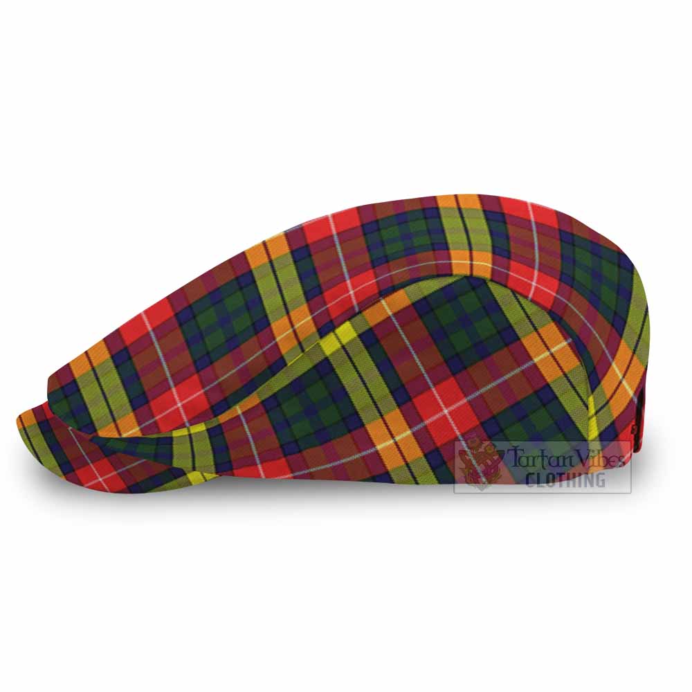 Dewar Tartan Jeff Cap, Tartan Flat Cap