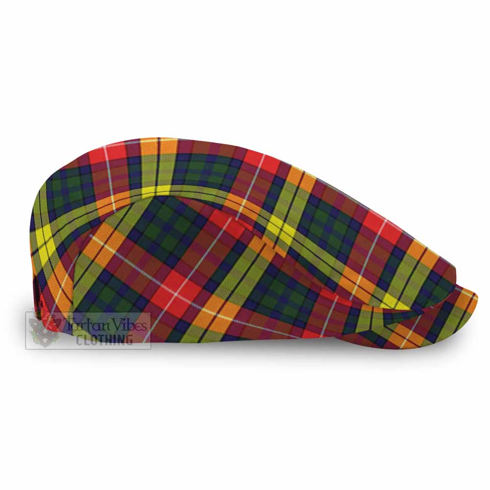 Dewar Tartan Jeff Cap, Tartan Flat Cap