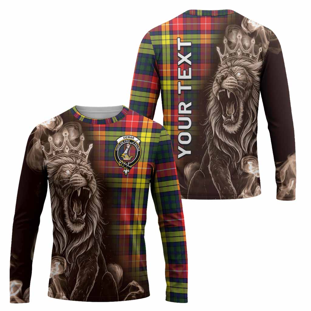 Dewar Tartan Long Sleeve T-Shirt Roaring Lion Heritage