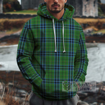 Dick Tartan Cotton Hoodie Pullover Hoodie XS - Tartan Vibes Clothing