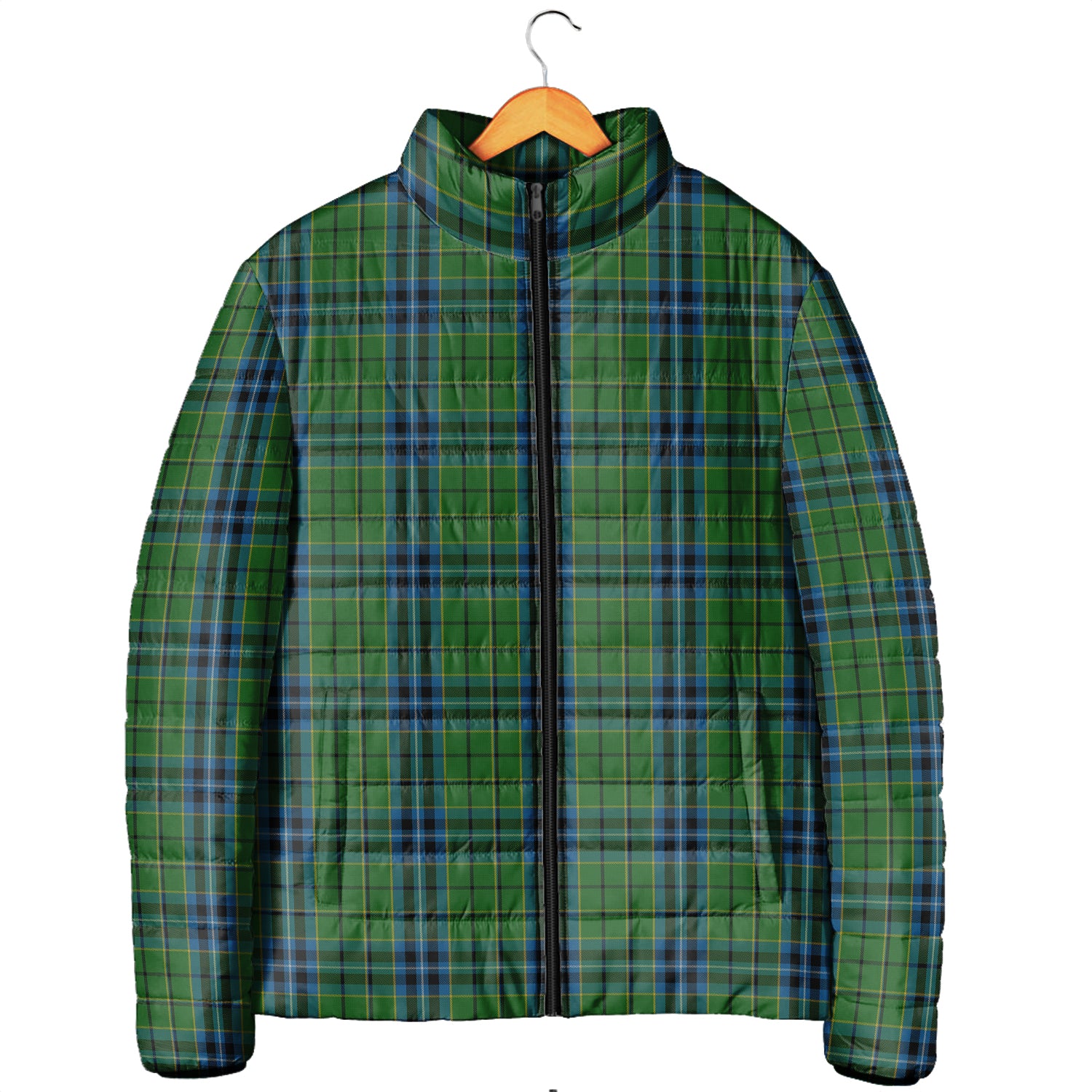 Dick Tartan Padded Jacket Men's Padded Jacket - Tartan Vibes Clothing