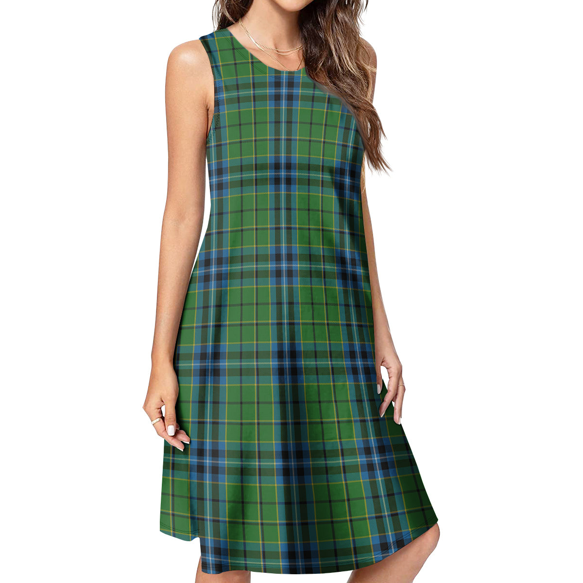 Dick Tartan Womens Casual Dresses 4XL - Tartan Vibes Clothing
