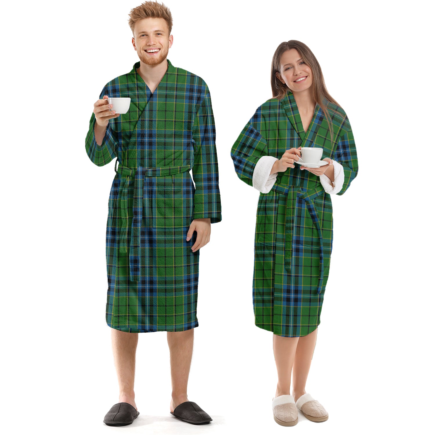 Dick Tartan Bathrobe Unisex S - Tartan Vibes Clothing