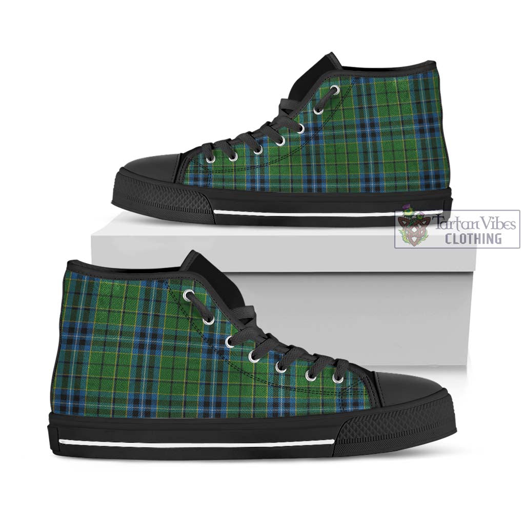 Dick Tartan High Top Shoes - Tartan Vibes Clothing