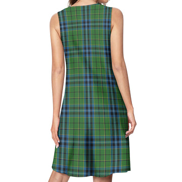 Dick Tartan Womens Casual Dresses - Tartanvibesclothing