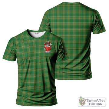 Dick Irish Clan Tartan T-Shirt with Family Seal Kid's Shirt - Tartan Vibes Clothing
