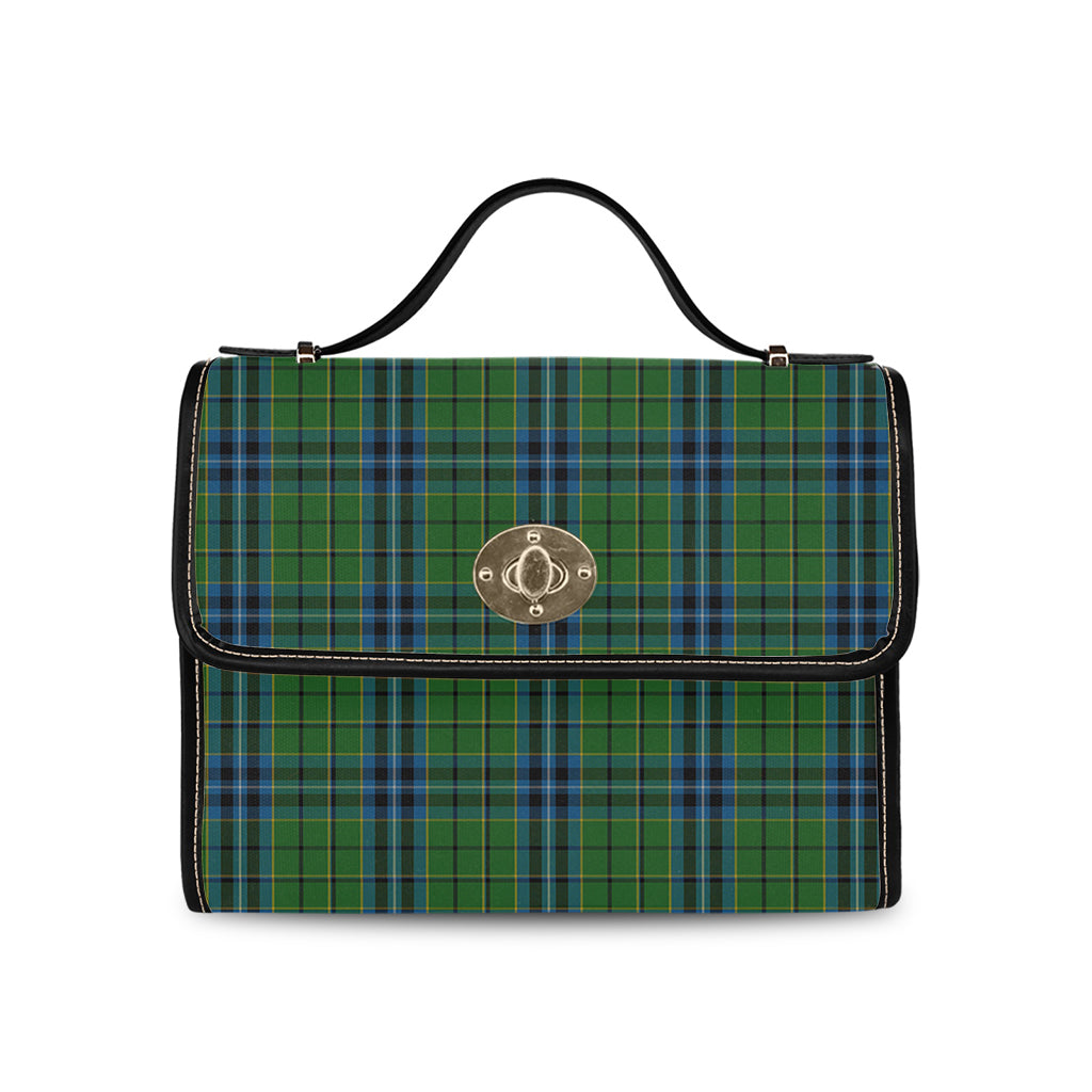 dick-tartan-leather-strap-waterproof-canvas-bag