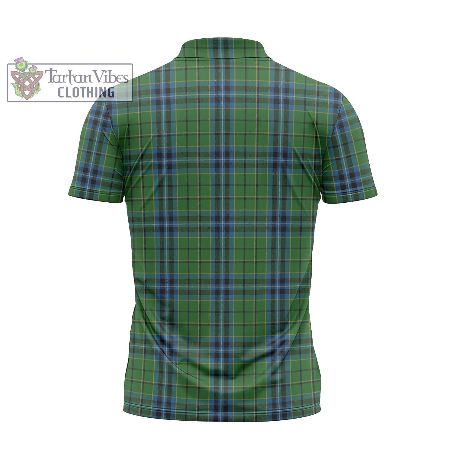 Dick Tartan Zipper Polo Shirt - Tartan Vibes Clothing