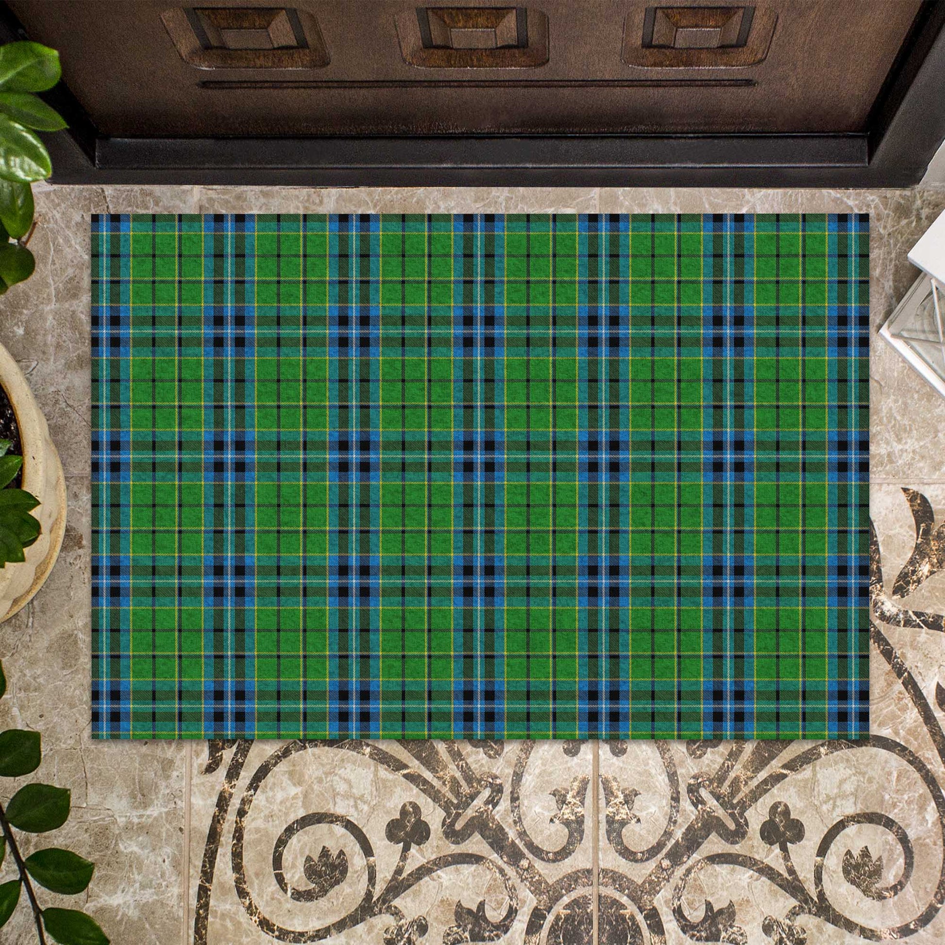 Dick Tartan Rubber Doormat - Tartan Vibes Clothing