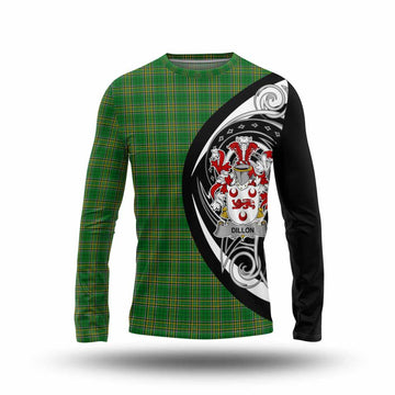 Tartan Vibes Clothing Dillon Irish Clan Long Sleeve T-Shirt Celtic Circle Style