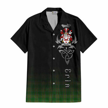 Dillon Irish Clan Hawaiian Shirt with Coat of Arms Erin Go Bragh Celtic Inspired