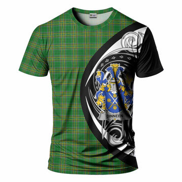 Dinneen Irish Clan T-Shirt Celtic Circle Style