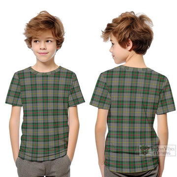 Dinwiddie Tartan Kid T-Shirt Youth XL Size14 - Tartanvibesclothing Shop