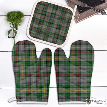 Dinwiddie Tartan Combo Oven Mitt & Pot-Holder Combo 1 Oven Mitt & 1 Pot-Holder White - Tartan Vibes Clothing