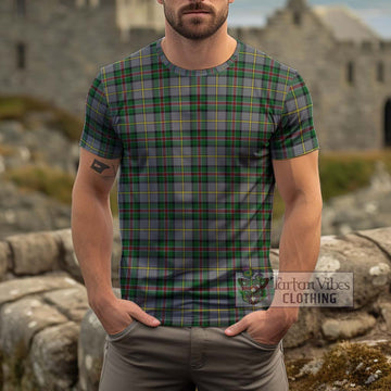 Dinwiddie Tartan Cotton T-Shirt Men's Shirt - Tartanvibesclothing Shop
