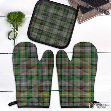 Dinwiddie Tartan Combo Oven Mitt & Pot-Holder Combo 1 Oven Mitt & 1 Pot-Holder Black - Tartan Vibes Clothing