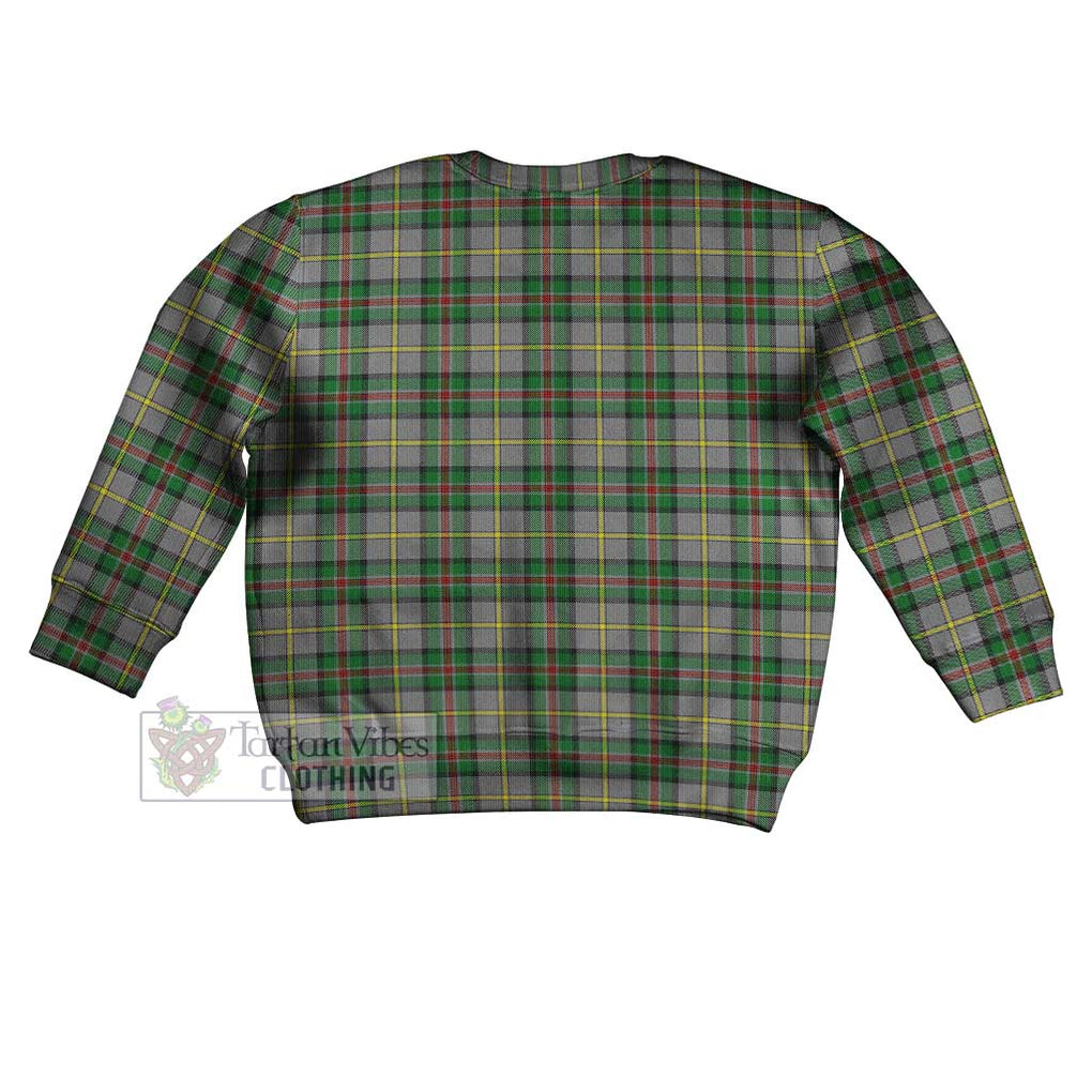 Tartan Vibes Clothing Dinwiddie Tartan Kid Ugly Sweater