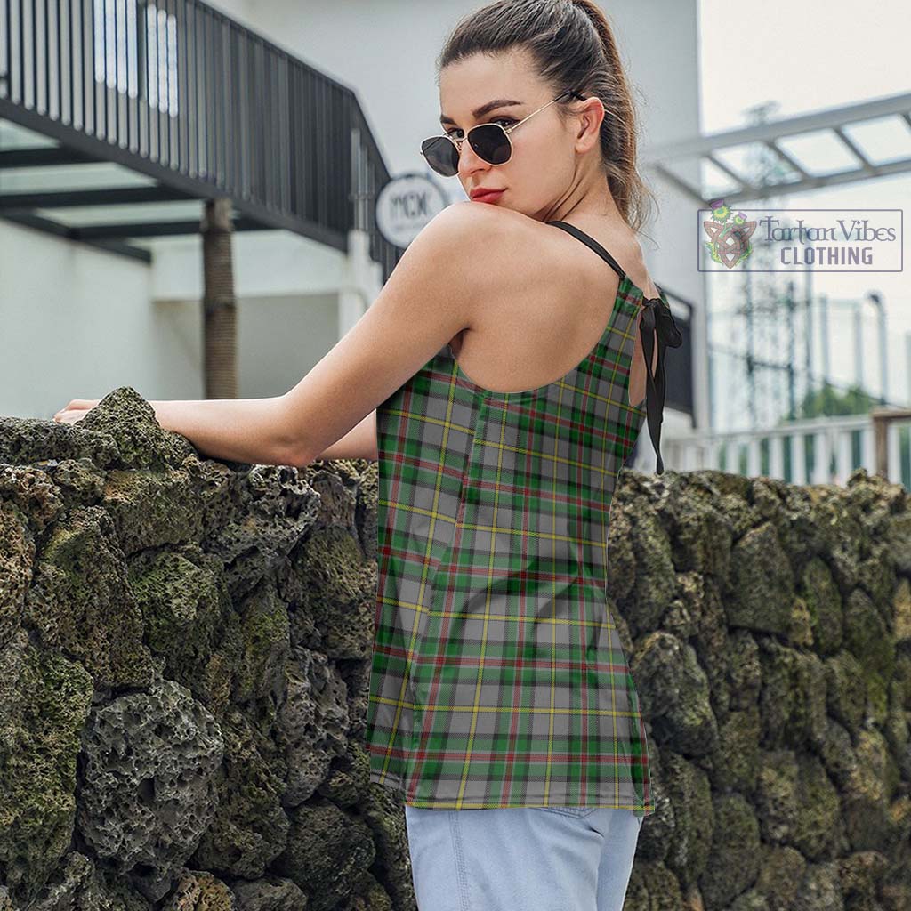 Tartan Vibes Clothing Dinwiddie Tartan Loose Halter Neck Camisole