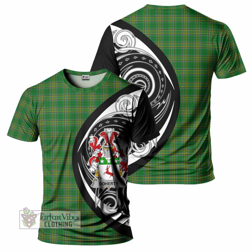 Doherty Irish Clan T-Shirt Celtic Circle Style - Tartan Vibes Clothing