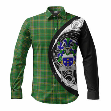 Dolan Irish Clan Long Sleeve Button Shirt Celtic Circle Style Men's Shirt S - Tartan Vibes Clothing