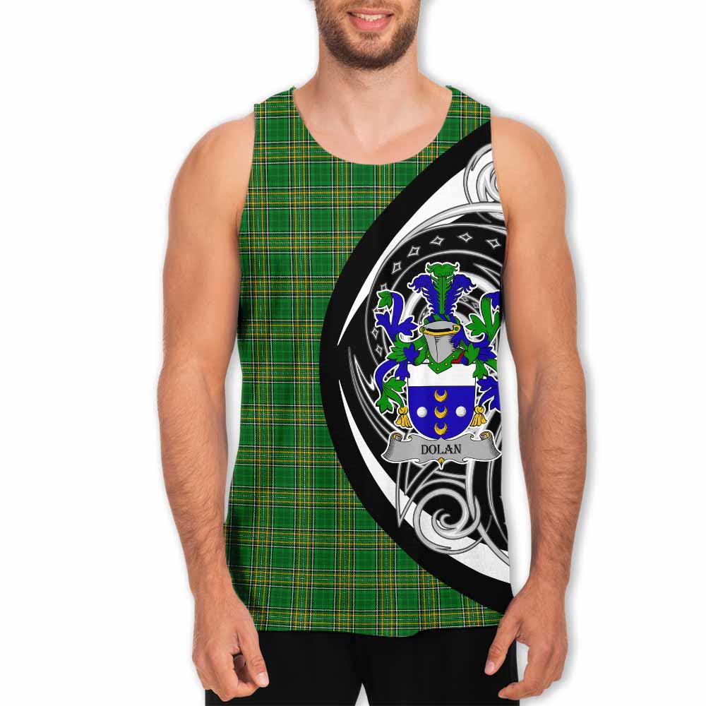 Dolan Irish Clan Men's Tank Top Celtic Circle Style Men - Tartan Vibes Clothing