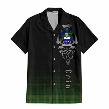 Dolan Irish Clan Hawaiian Shirt with Coat of Arms Erin Go Bragh Celtic Inspired Kid - Tartan Vibes Clothing