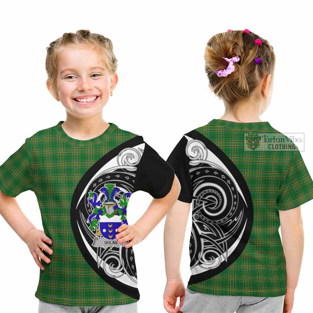 Dolan Irish Clan Kid T-Shirt Celtic Circle Style - Tartan Vibes Clothing