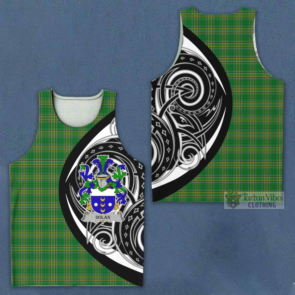 Dolan Irish Clan Men's Tank Top Celtic Circle Style - Tartan Vibes Clothing